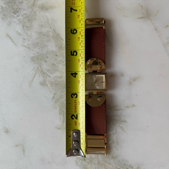 Michael Kors Gold and Brown Men's Watch - Picture 10 of 10